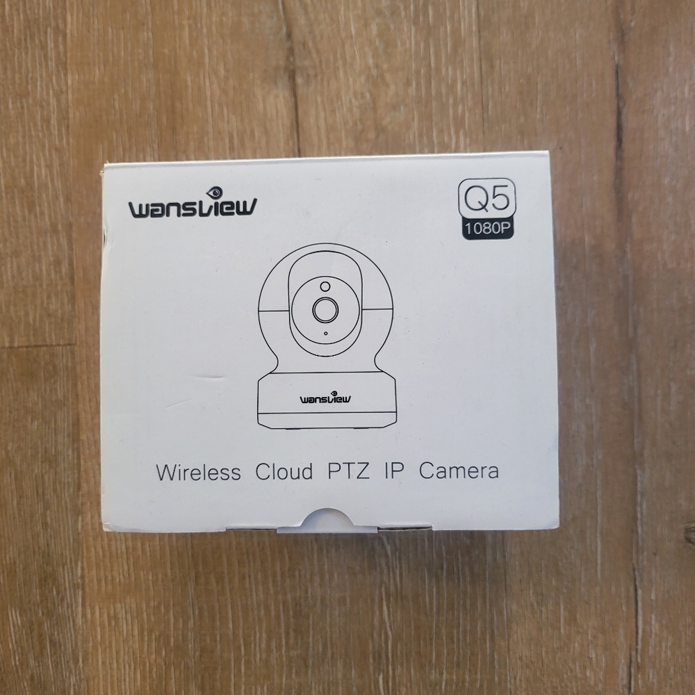 Wansview Q5 1080P Wireless Coud IP Camera -  White, Model New in Box